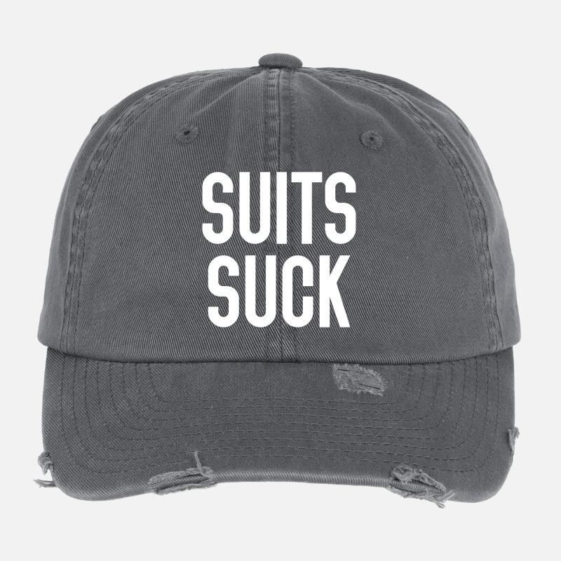 Anzüge saugen Flexfit Vintage Destroyed Cap