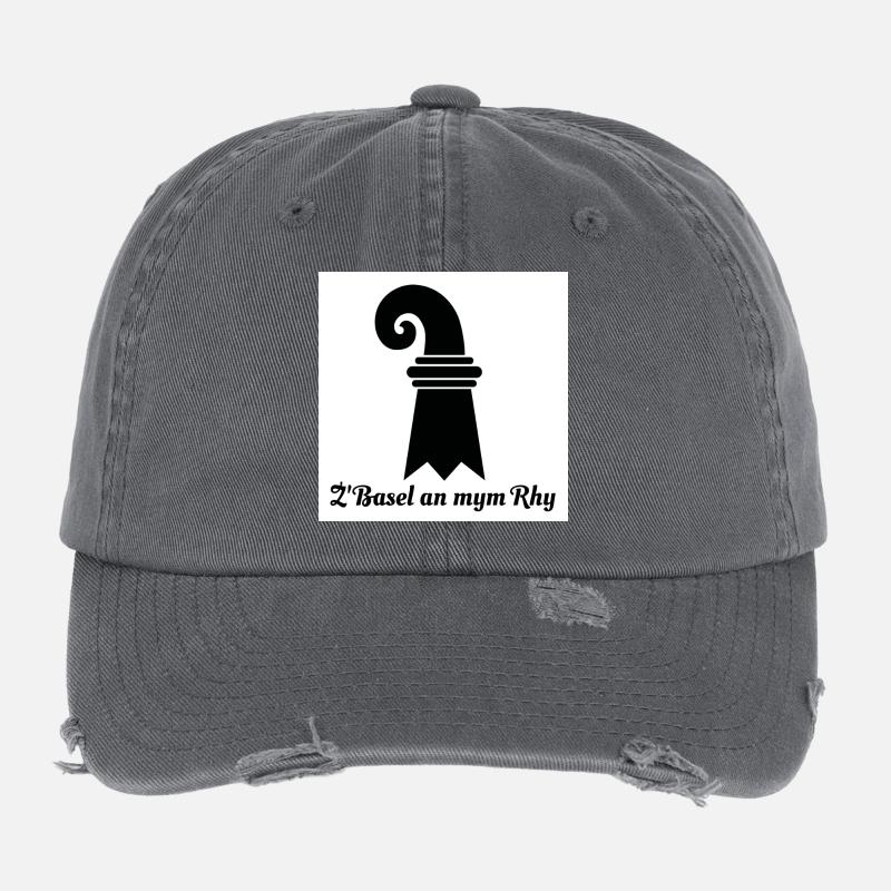 Basel am Rhein Flexfit Vintage Destroyed Cap