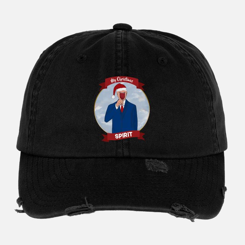 Mon de Noël Casquette vintage effet usé Flexfit