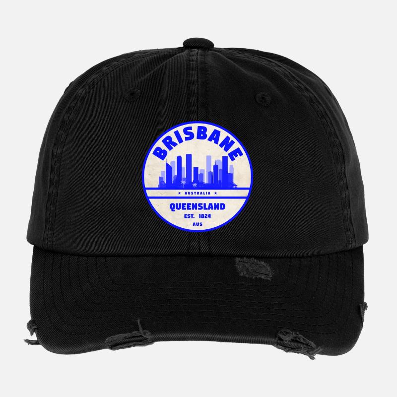 Brisbane Casquette vintage effet usé Flexfit