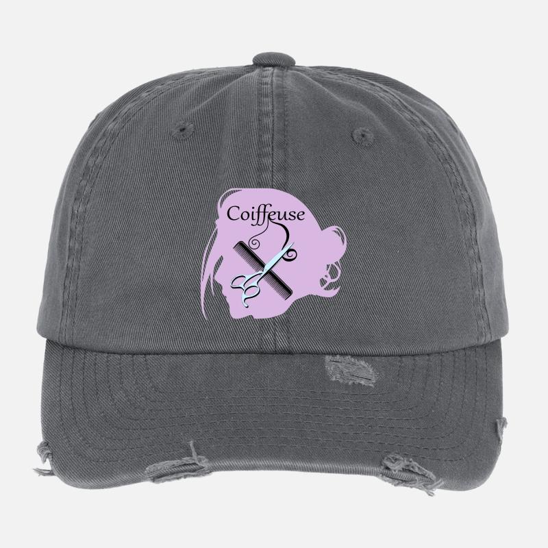 Coiffeuse Casquette vintage effet usé Flexfit