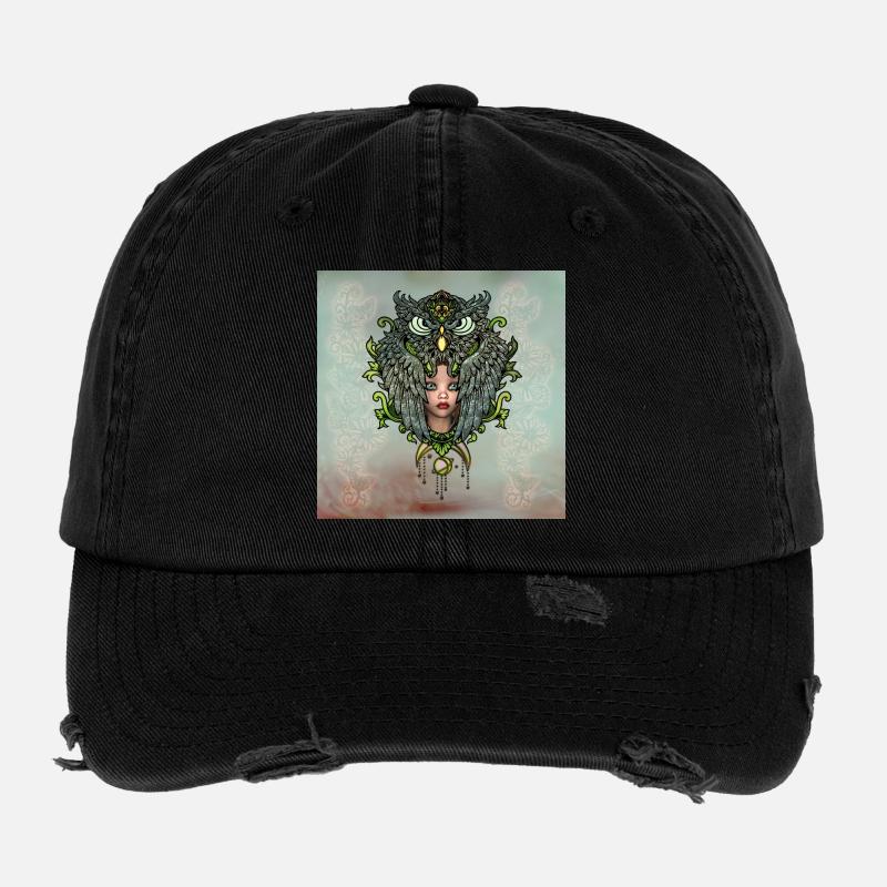 Im Schutz der Eule Flexfit Vintage Destroyed Cap