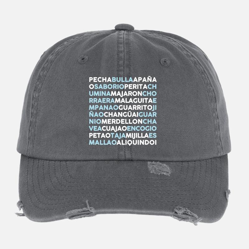 Malaguita (foncé) Casquette vintage effet usé Flexfit