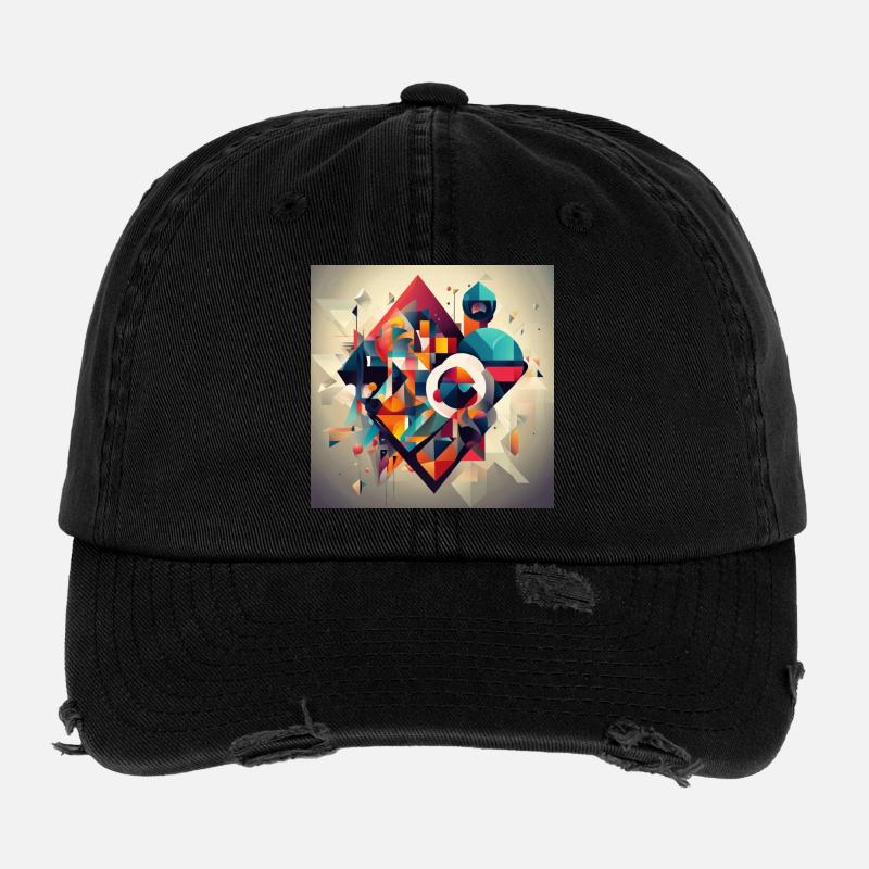 Geometry Type Flexfit Vintage Destroyed Cap