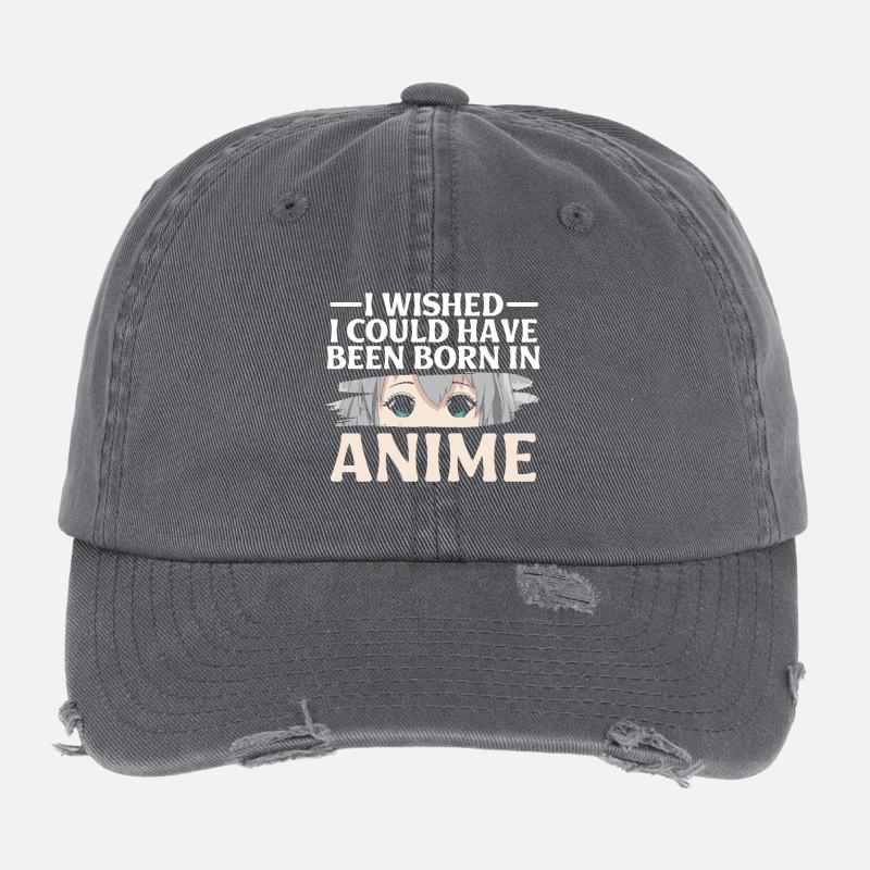 Conception de séries animées Casquette vintage effet usé Flexfit