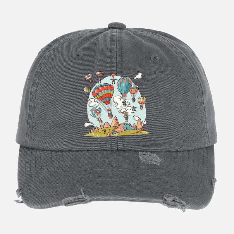 Ballon Doodle Flexfit Vintage Destroyed Cap