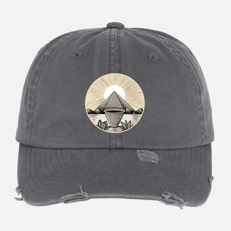 Pyramide 01 Flexfit Vintage Destroyed Cap