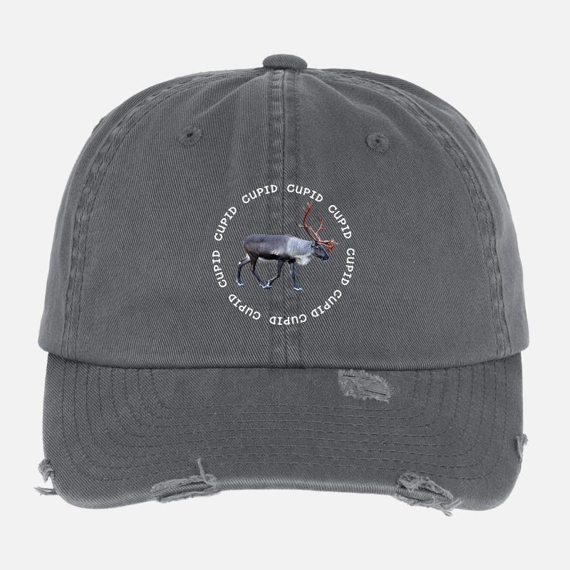 CUPID Flexfit Vintage Destroyed Cap