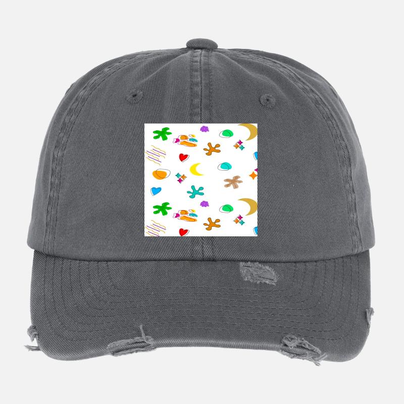 Modèle1 Casquette vintage effet usé Flexfit