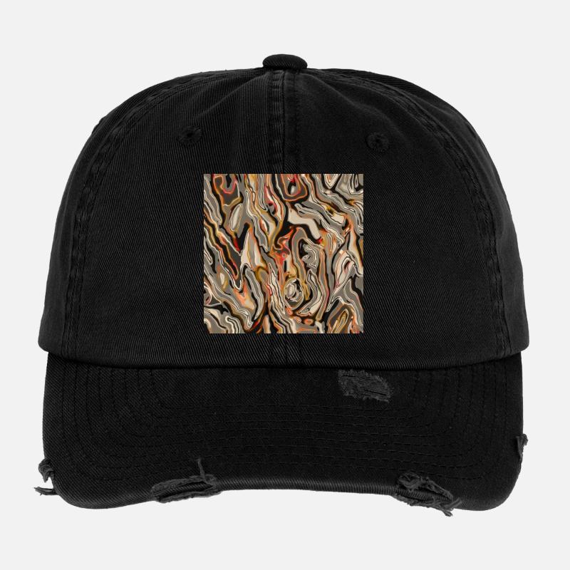 Holz ähnlich Flexfit Vintage Destroyed Cap
