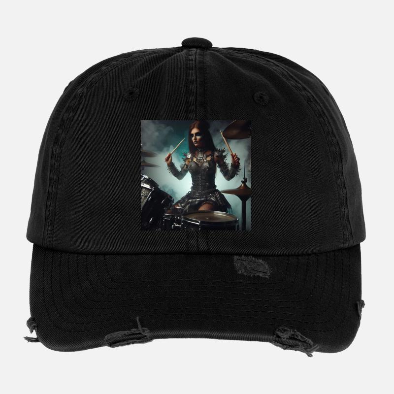 Batteuse Casquette vintage effet usé Flexfit