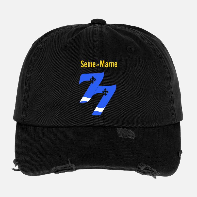 Seine et Marne Casquette vintage effet usé Flexfit