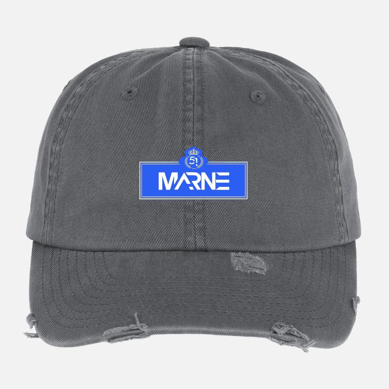 Marne Casquette vintage effet usé Flexfit