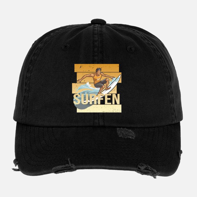 Surfen Flexfit Vintage Destroyed Cap