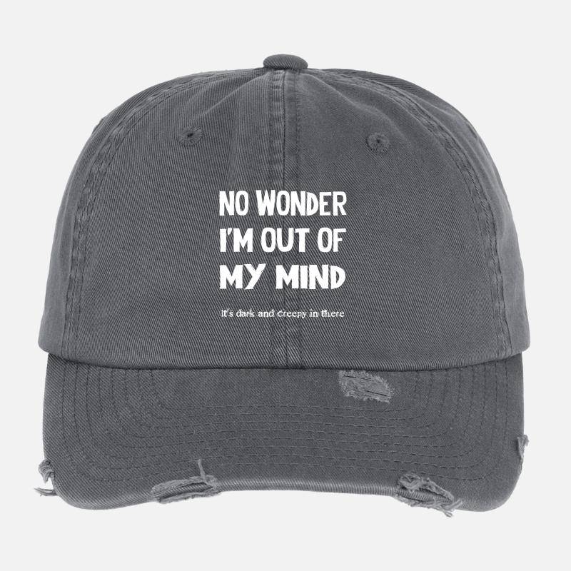 Pas étonnant Casquette vintage effet usé Flexfit