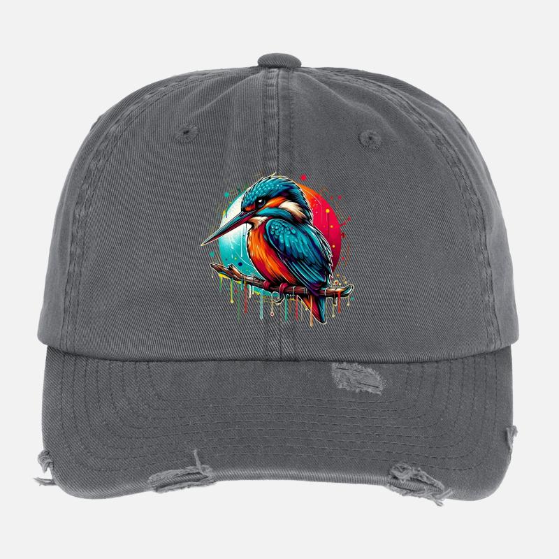 Eisvogel Flexfit Vintage Destroyed Cap