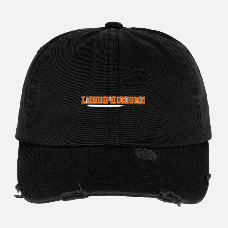 Lundiphobisme Casquette vintage effet usé Flexfit