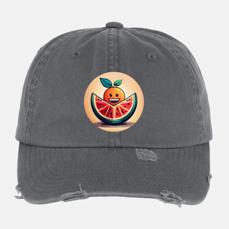Fruity and colourful, diversity in the world Flexfit Vintage Destroyed Cap
