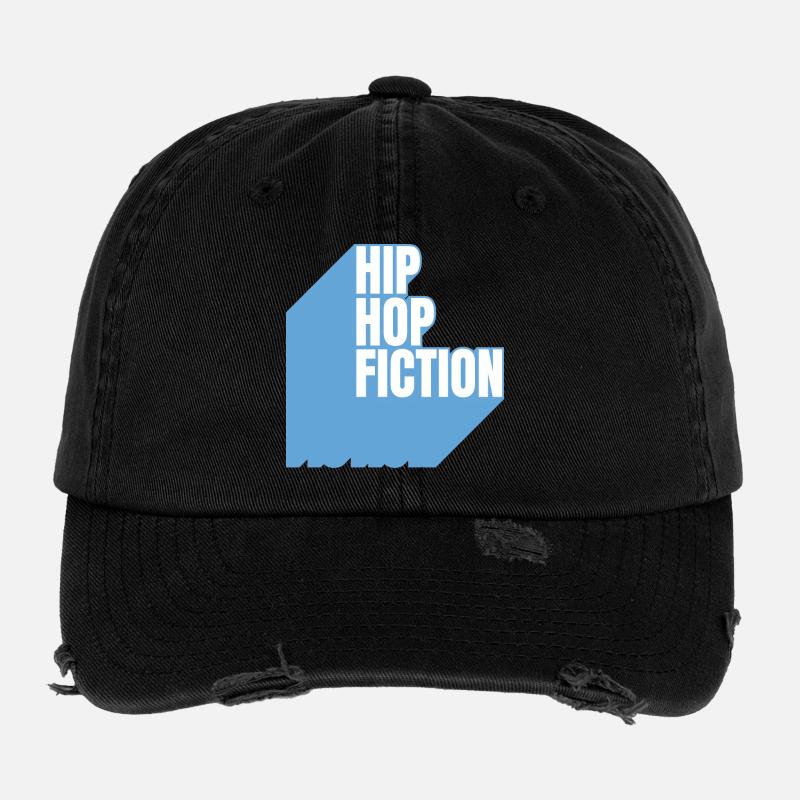 Fiction hip-hop Casquette vintage effet usé Flexfit