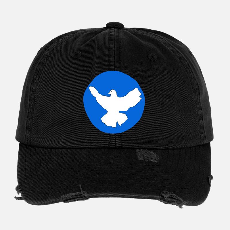 Friedenstaube Flexfit Vintage Destroyed Cap