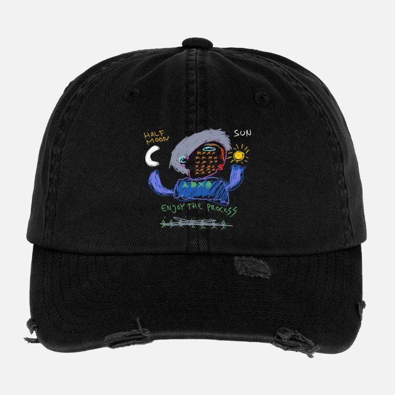 Profitez du processus Casquette vintage effet usé Flexfit