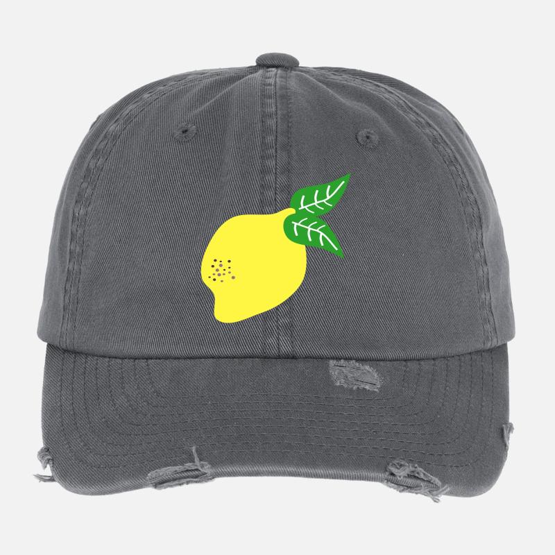 CITRON AGRUMES Casquette vintage effet usé Flexfit