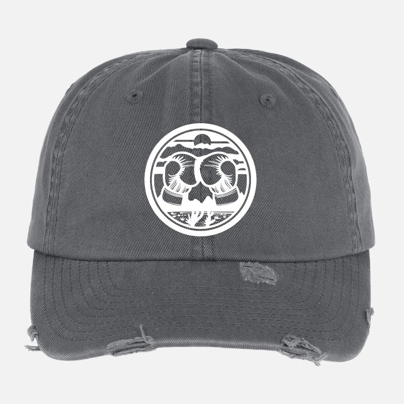 Boxing Sketch Flexfit Vintage Destroyed Cap