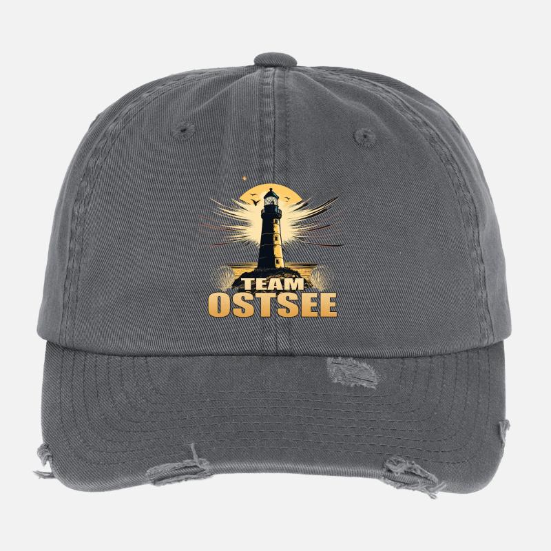Team Ostsee Flexfit Vintage Destroyed Cap