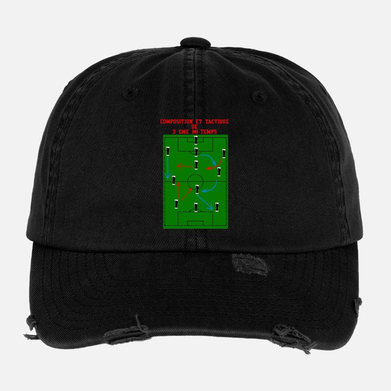 3ème Mi-Temps Casquette vintage effet usé Flexfit