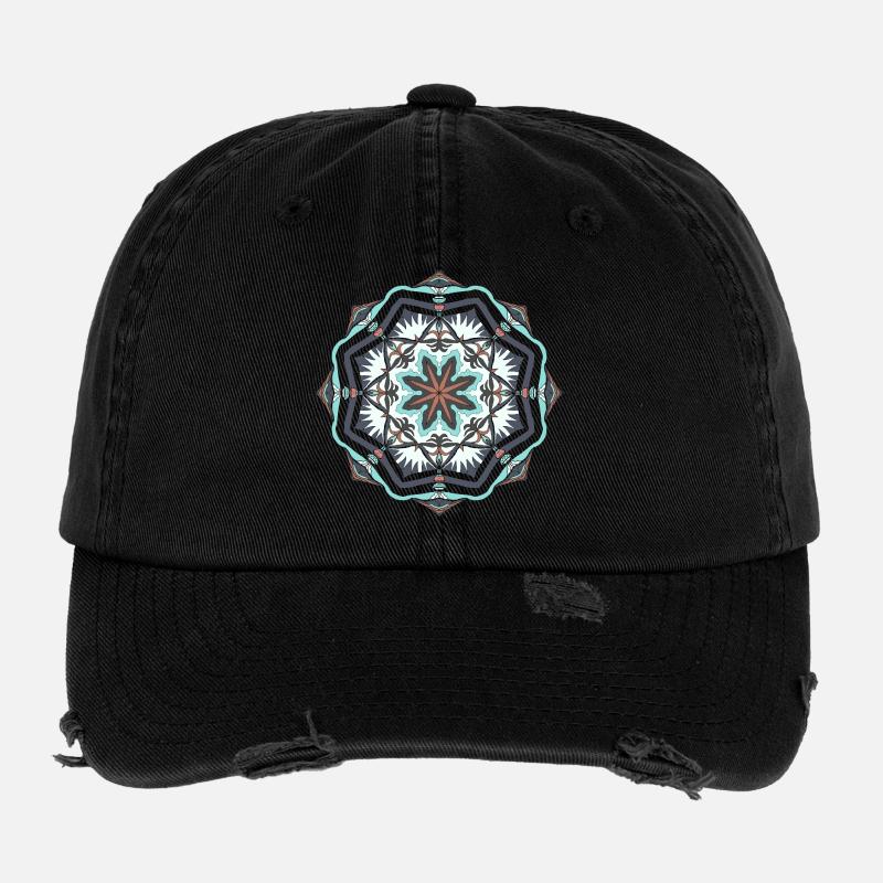 Starfish Mandala Flexfit Vintage Destroyed Cap