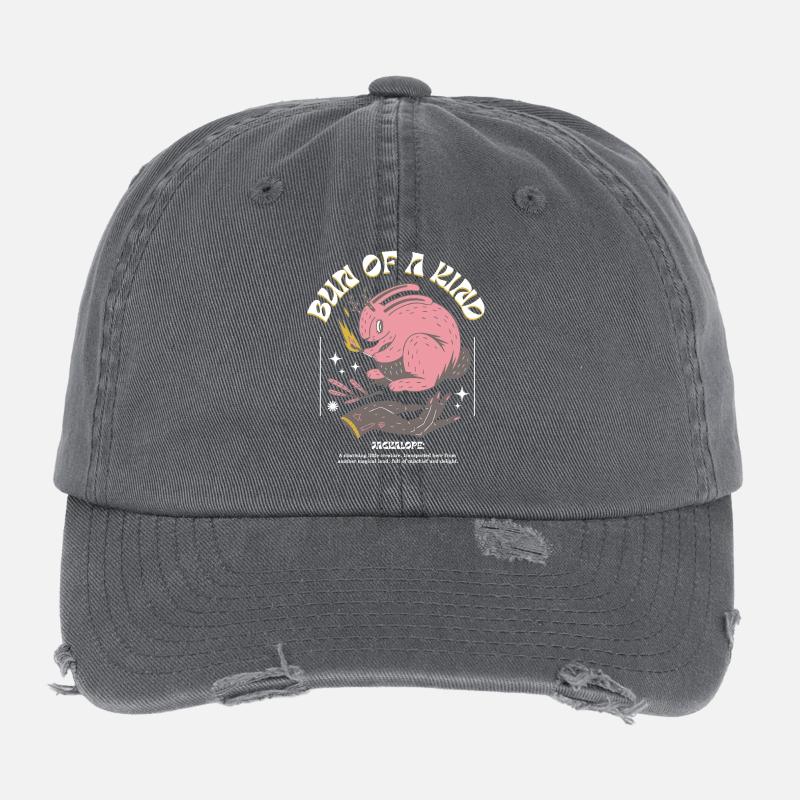 Jackalope mystique – Unique et magique Casquette vintage effet usé Flexfit