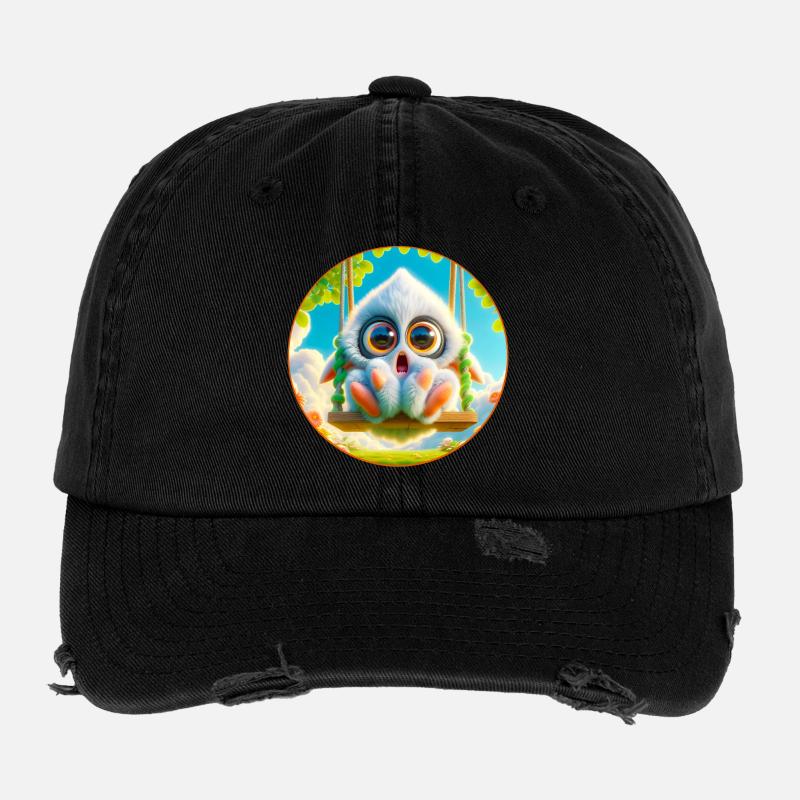 Süsses kuschelmonster Flexfit Vintage Destroyed Cap