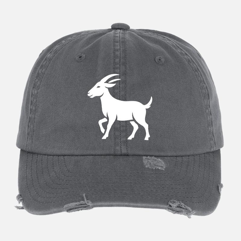 Geißbock Flexfit Vintage Destroyed Cap