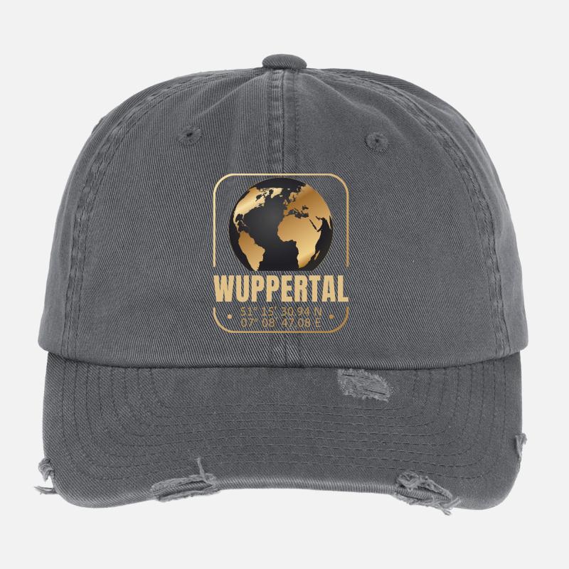 Wuppertal Flexfit Vintage Destroyed Cap