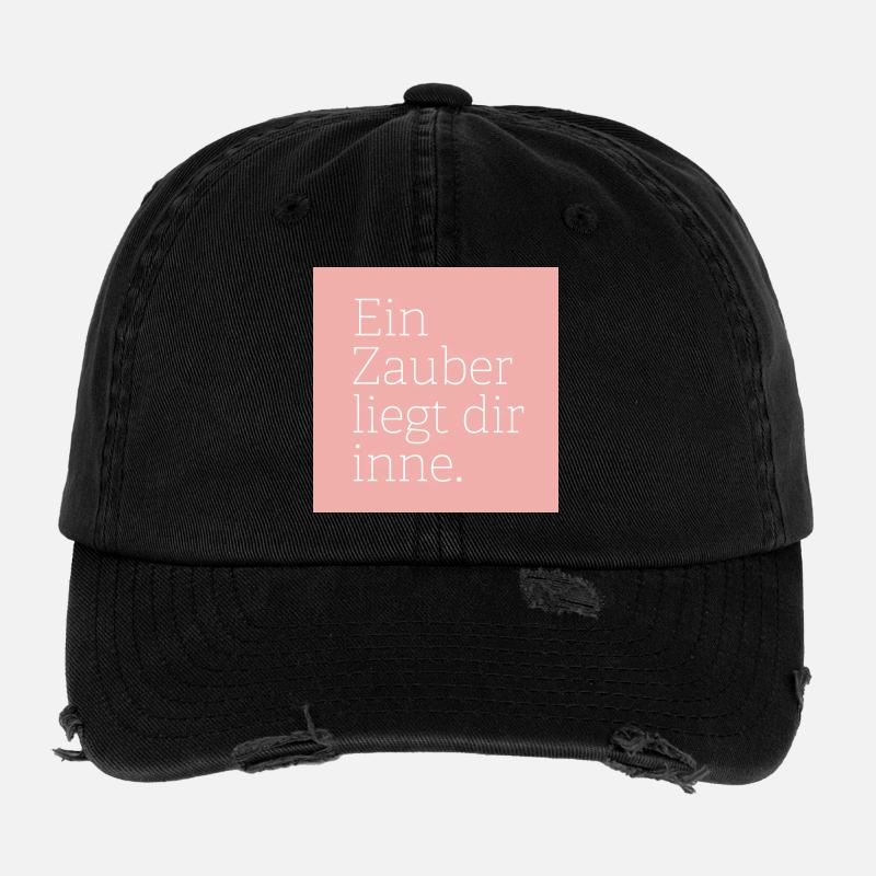 Ein Zauber liegt dir inne. Flexfit Vintage Destroyed Cap