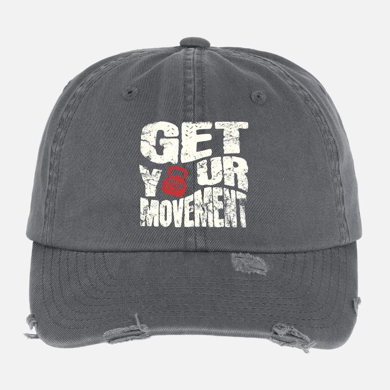 Get your movement Flexfit Vintage Destroyed Cap