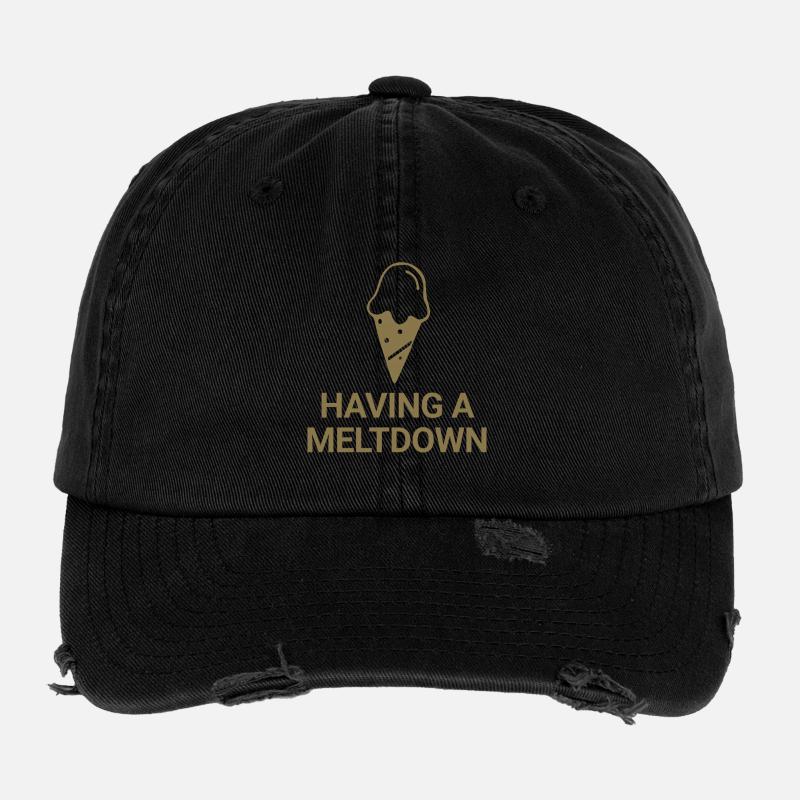 Having a meltdown Flexfit Vintage Destroyed Cap
