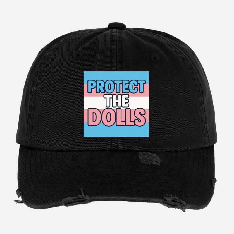 Protégez les poupées Casquette vintage effet usé Flexfit