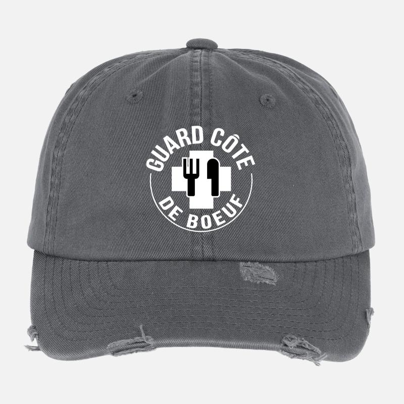 Prime rib guard Flexfit Vintage Destroyed Cap