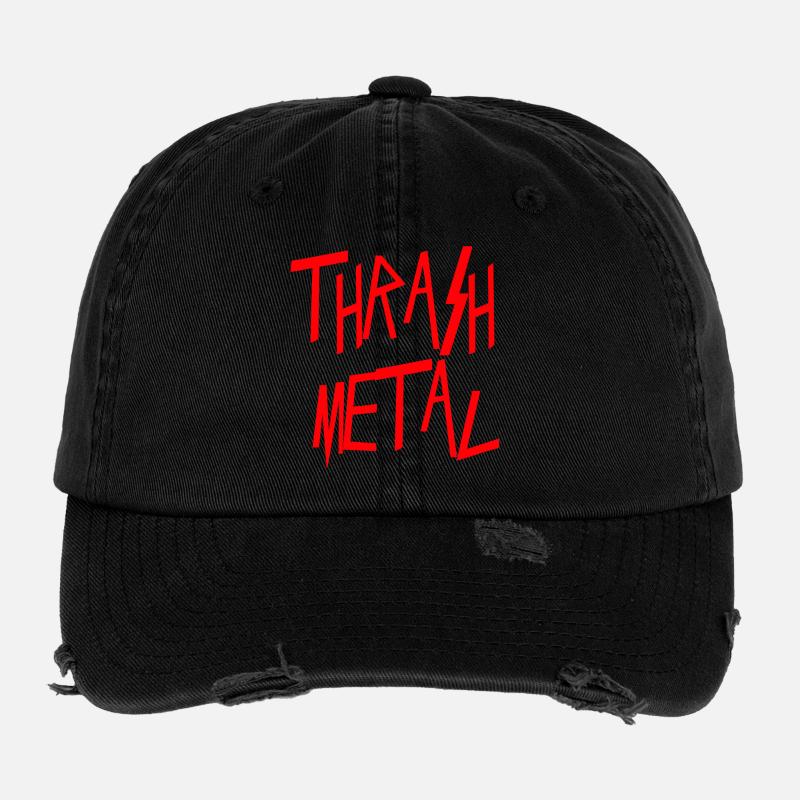 Thrash Metall Flexfit Vintage Destroyed Cap