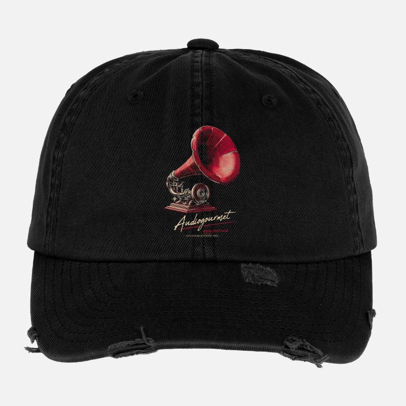 Audiogourmet Flexfit Vintage Destroyed Cap