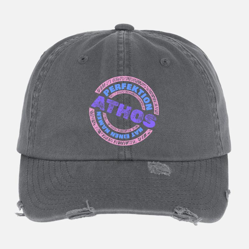 Gift for Athos Flexfit Vintage Destroyed Cap