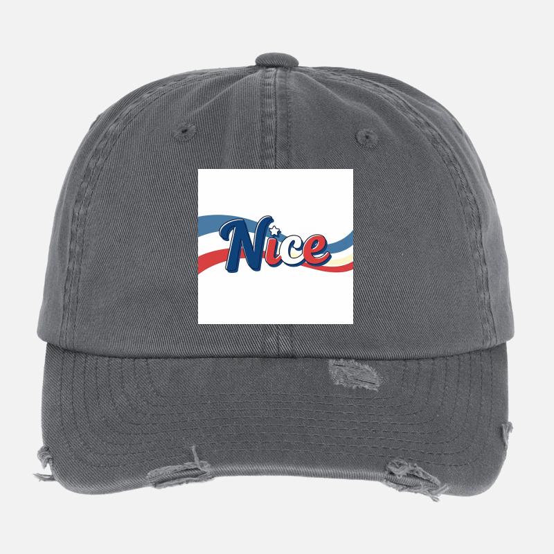 Bien comme bien Casquette vintage effet usé Flexfit