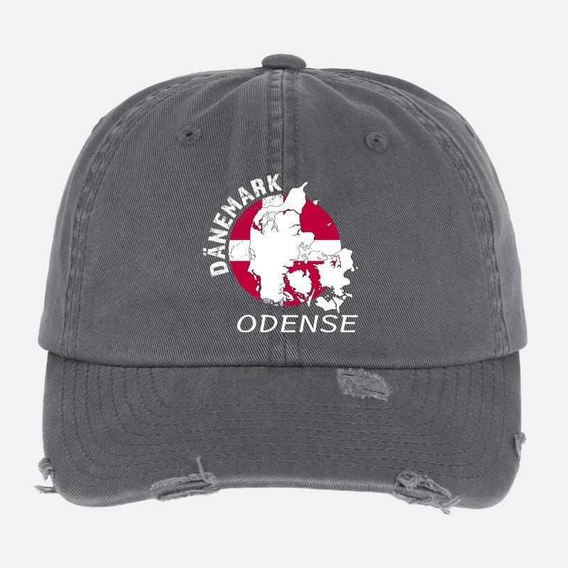Odense Casquette vintage effet usé Flexfit