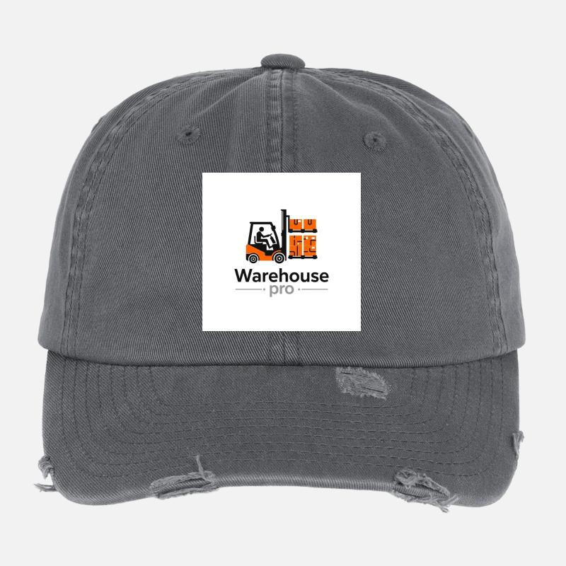 Warehouse Logo Forklift Flexfit Vintage Destroyed Cap