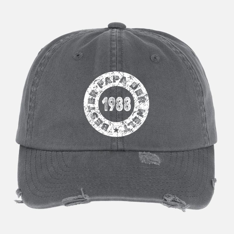 Papa 1988 Flexfit Vintage Destroyed Cap