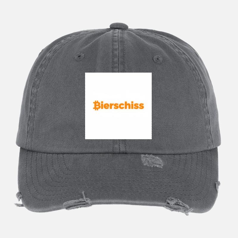Bierschiss Mallorca Shirt Flexfit Vintage Destroyed Cap
