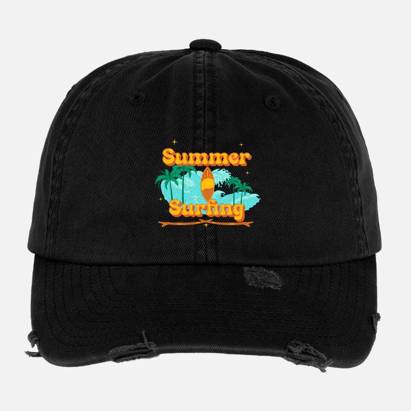Surfing Flexfit Vintage Destroyed Cap