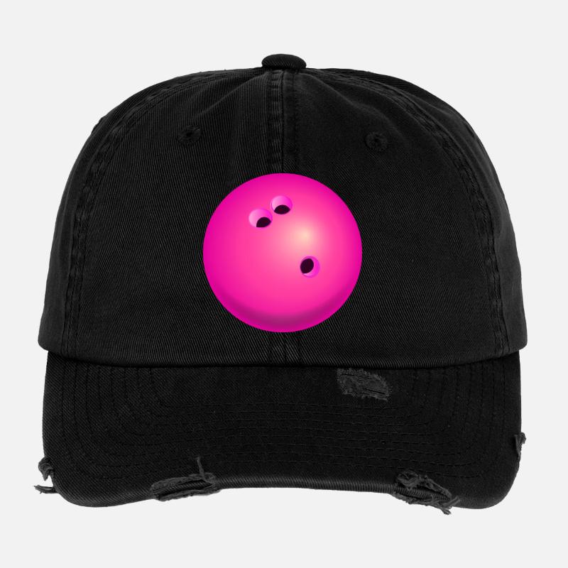 Bowling, Bowling, Bowling 🎶 Flexfit Vintage Destroyed Cap