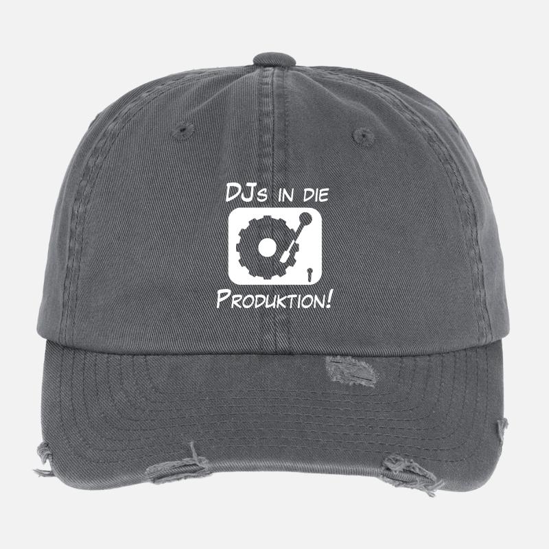 DJs in die Produktion Flexfit Vintage Destroyed Cap